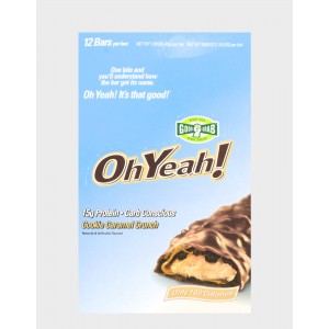 ohyeah  caja 12 unidades cookie caramel crunch